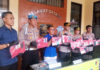Polres Karangasem Gulung 10 Pelaku Penyalahgunaan Narkotika, Amankan 79 Peket Sabu-Sabu