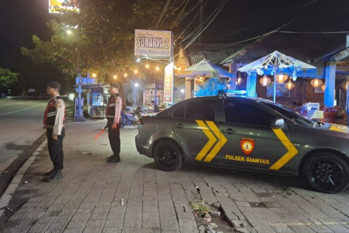 Polsek Gianyar Gelar Patroli Subuh, Tekan Angka Kejahatan C3 Dan Balap L 1
