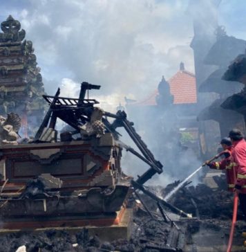 Pura Panti Pasek Gelgel di Bitera Dilalap Si Jago Merah