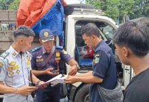 Ramp Check di Terminal Pesiapan, Segini Jumlah Angkutan Barang Ditemukan Tak Laik Jalan