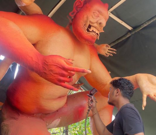 Ratusan STT Ikuti Lomba Ogoh-Ogoh