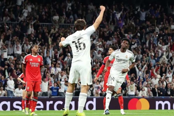 Real Madrid Tundukkan Benfica, Amankan Tiket 16 Besar Liga Champions 1