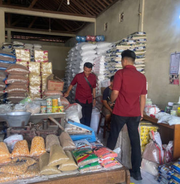 Satgas Pangan Polres Klungkung Cek Distributor dan Harga Bahan Pokok