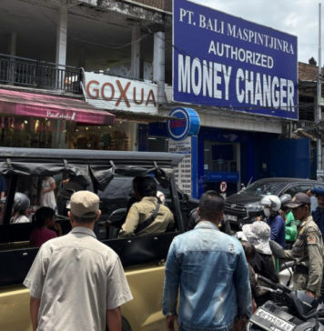 Satpol PP Gianyar Amankan Delapan Gepeng di Kawasan Wisata Ubud