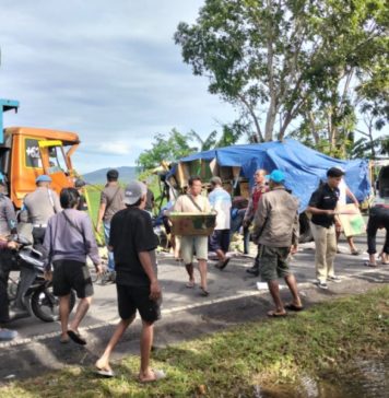 Tabrakan Dua Truk di Selemadeg, Satu Penumpang Tewas