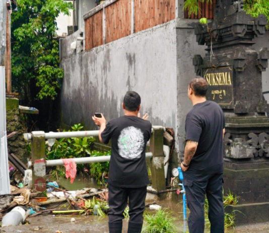 Tak Kunjung Dibongkar, Satpol PP Badung Surati Belasan Pemilik Bangunan di Bantaran Sungai Sri Kahyangan Berawa