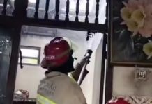 Usai Sembahyang ‘Tilem’, Dapur Terbakar di Penatih Dangin Puri