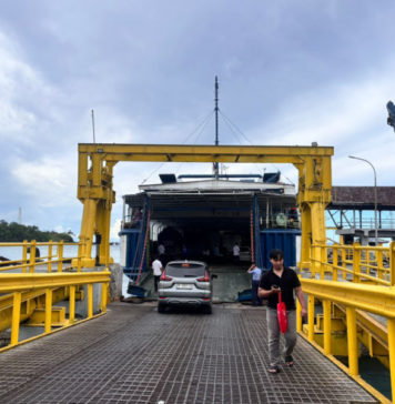 Arus Balik di Pelabuhan Padangbai Mulai Terlihat