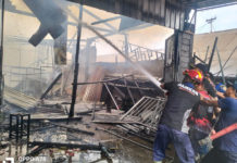 Bengkel Warga di Bubunan Terbakar, Api Dipadamkan dalam 1,5 Jam