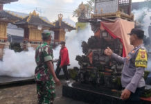 Cegah DBD, Dinas Kesehatan Gianyar Gelar Fogging di Desa Belega