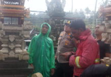 Disambar Petir, Bangunan Piyasan di Tegallalang Hangus Terbakar