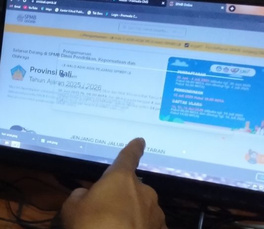 Disdikpora Bali Rombak Pola SPMB 2026, Nilai TKA Jadi Indikator Utama