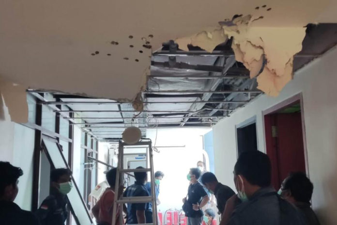 Gedung C RS Mangusada Terbakar, Diduga Korsleting 1