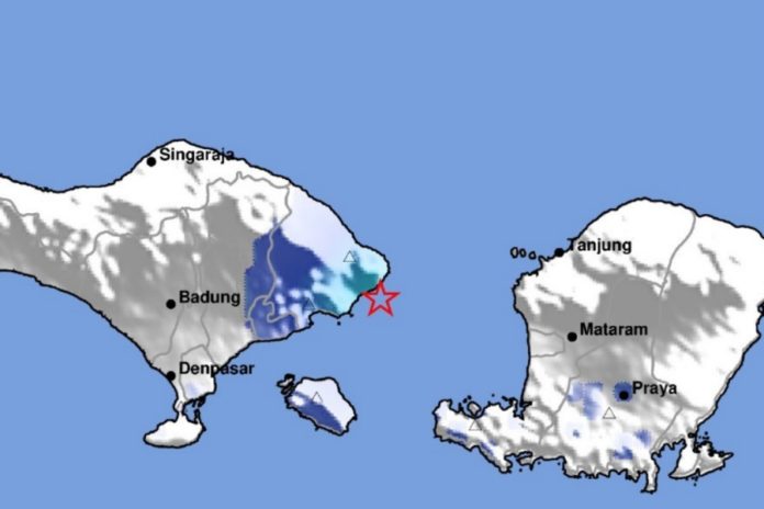 Gempa Dangkal Guncang Karangasem 1