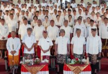 Gubernur Koster Minta Semua ASN Bali Bersatu dan Progresif Jalankan Visi Nangun Sat Kerthi Loka Bali