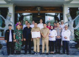 Jaga Kekhusyukan Nyepi dan Kerukunan Umat, Pemkab Karangasem Bersama Forkopimda dan Tokoh Lintas Agama Teken Seruan Bersama