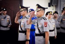 Kapolda Bali Pimpin Sertijab Karo SDM dan Dir. Intelkam