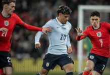 Lawan Uruguay di Wembley, Gol Injury Time Gagalkan Kemenangan Inggris