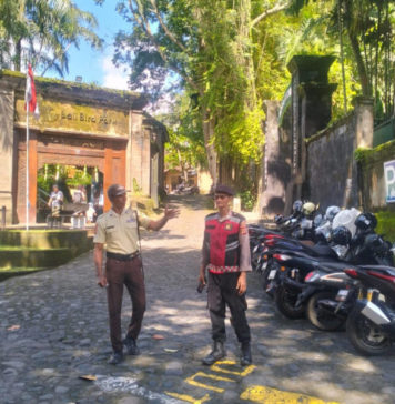 Libur Panjang Nyepi dan Idul Fitri, Polsek Sukawati Perketat Pengamanan Objek Wisata