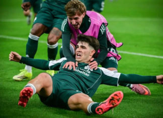 Liga Europa : Panathinaikos Tundukkan Real Betis Berkat Penalti Taborda di Menit Akhir