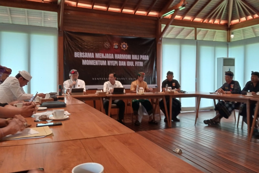 MDA dan PHDI Ajak Umat Beragama Menjaga Harmoni Bali Jelang Nyepi dan Idul Fitri | BALIPOST.com