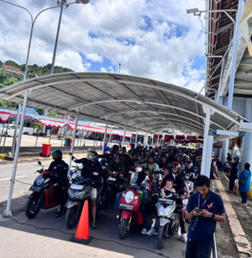 Meningkat, Arus Mudik di Pelabuhan Padangbai