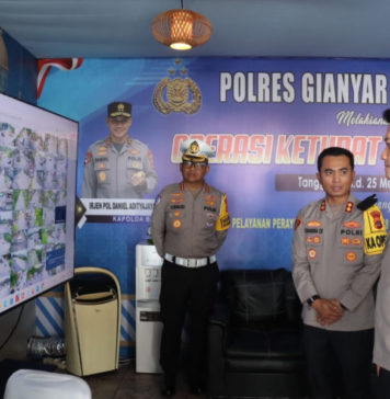 Pastikan Arus Balik Aman, Kapolda Bali Tinjau Pos Pelayanan Masceti Gianyar