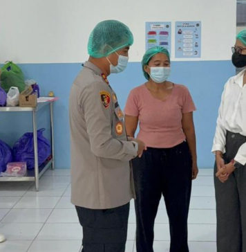 Pastikan Gizi Pelajar Terjamin, Kapolres Gianyar Sidak Dapur SPPG Tampaksiring