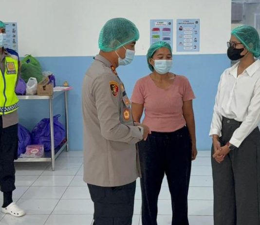 Pastikan Gizi Pelajar Terjamin, Kapolres Gianyar Sidak Dapur SPPG Tampaksiring