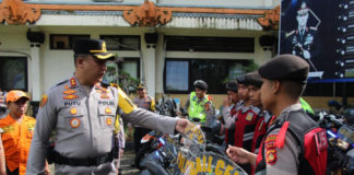 Pengamanan Mudik dan Nyepi, Polres Tabanan Kerahkan 256 Personel