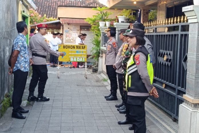 Pengamanan Sholat Idulfitri Di Blahbatuh, 5 Lokasi Utama Dijaga Ketat 1