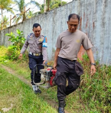 Polsek Gianyar Antisipasi Kekeringan, Sinergi Dukung Ketahanan Pangan