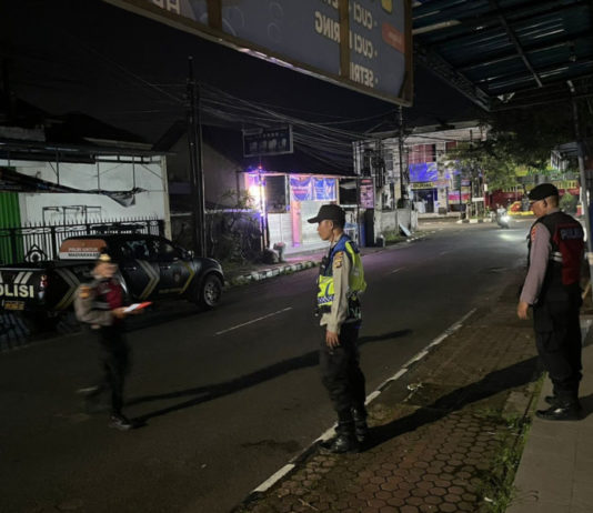 Polsek Gianyar Intensifkan Patroli Malam, Antisipasi Kejahatan C3