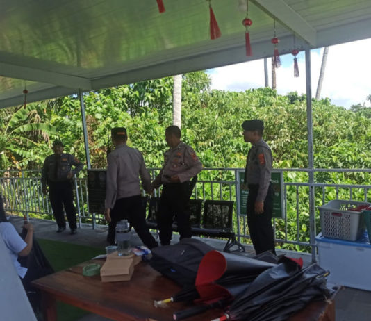 Polsek Sukawati Patroli Objek Wisata, Pastikan Keamanan Wisatawan Terjamin