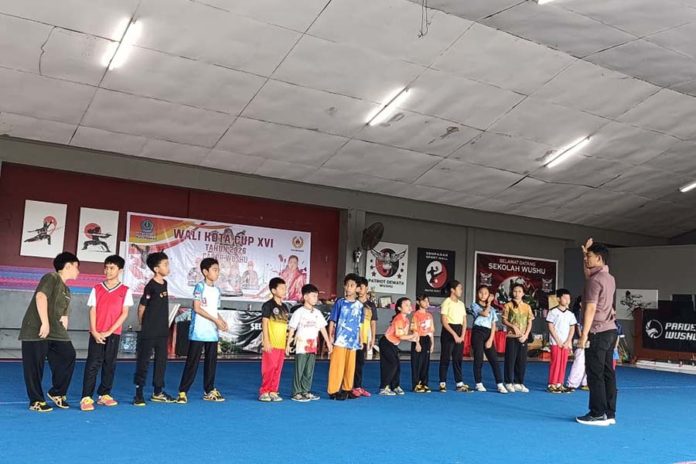 Porsenijar Denpasar 2026, Atlet Wushu Dari 36 Sekolah Perebutkan Tiket Ke Provinsi 1
