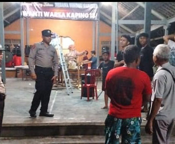 Warga Sakit Terganggu, Polres Klungkung Turun Tangan Hentikan Musik Bising di Kusamba