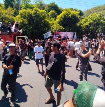 Aksi Forkom SSB, Polresta Denpasar Kerahkan Ratusan Personel