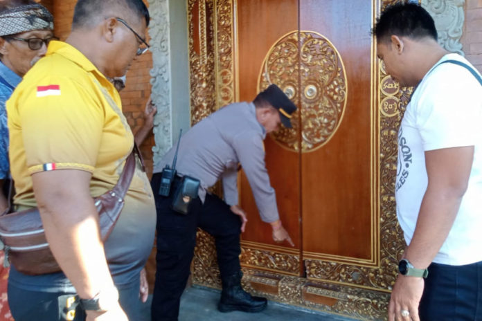 Aksi Percobaan Pencurian Di Pura Dalem Buahan, Pintu Gedong Simpen Tapakan Tercongkel 1