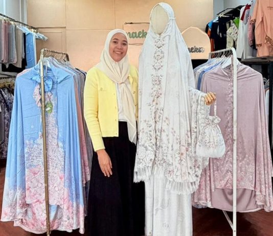 Angkat Mukena Premium Berdesain Khas, Naeka Tembus Pasar Global Berkat LinkUMKM BRI