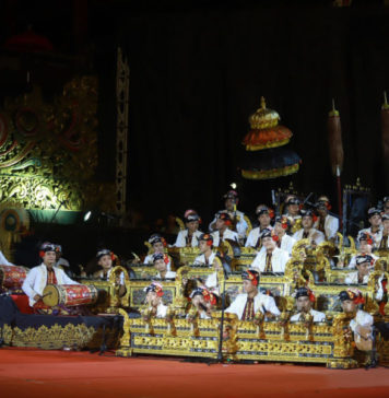 Barungan Agung, Empat Sekaa Gong Kebyar Guncang Panggung Pekan Budaya Gianyar