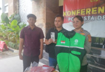 Bawa Kabur HP, Ojol Ilegal Ditangkap