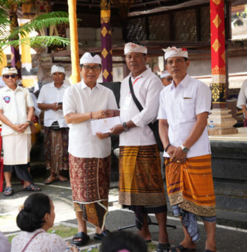 Bupati Badung Hadiri Karya Atma Wedana dan Manusia Yadnya Desa Adat Padonan