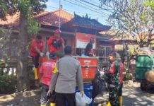 Cegah Kebakaran di Denpasar, Polisi Awasi Warga Bakar Sampah Sembarangan