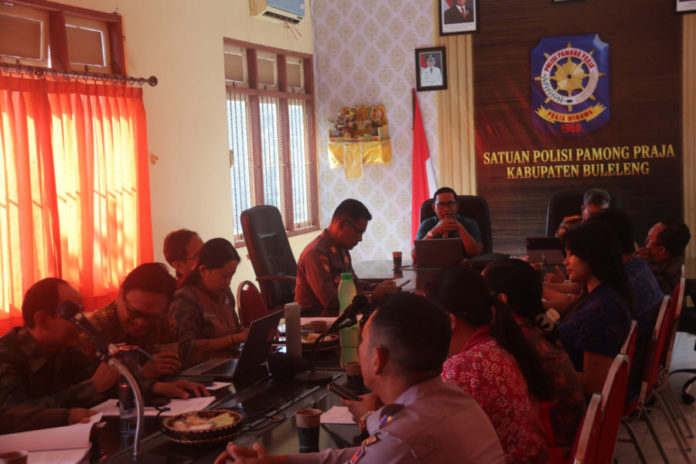 Jaga Ketertiban Umum, Satpol PP Buleleng Godok Ranperbup Tibumtranlinmas 1