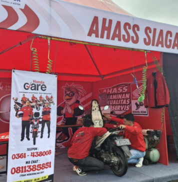 Karya IBTK, Astra Motor Bali Siagakan Honda Care 24 Jam di Besaksih