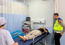 Lakalantas di Depan Rest Area Candidasa, Satu Pemotor Tewas