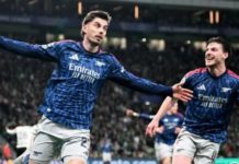 Leg I Perempat Final Liga Champions, Arsenal Curi Kemenangan Dramatis Kontra Sporting