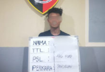 Pengangguran Curi Motor di Parkir Minimarket