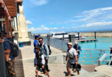 Polairud Polres Klungkung Lakukan Pengamanan di Pelabuhan Sampalan