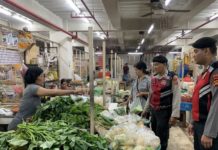 Polres Gianyar Gelar Patroli Sambang, Intensifkan Pengawasan di Pasar Rakyat